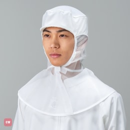異物混入対策フード JB485C 白 L