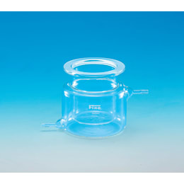 Fine共通摺合セパラブルフラスコ ジャケット付 平底 300mL φ85用 フランジタイプ