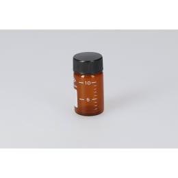 目盛付バイアル 茶色 GV-10 10mL 標準セット 5組 206050