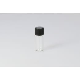 日電理化硝子 バキュームバイアルSVF-3 3mL 無色 フェノール黒キャップ 液状用ブチルゴム栓 100組 203420