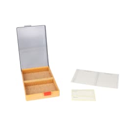 プレパラートボックス 透明蓋 50枚用