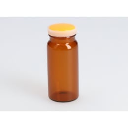 サンプル瓶 茶色 差込式 PS-30A 30mL 50組 205123