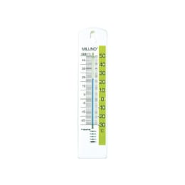 佐藤計量器製作所 カラー寒暖計ミルノ -30~50℃ グリーン 1513-20