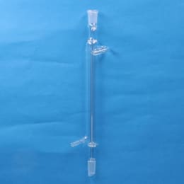 Fine共通摺合リービッヒ冷却器 筒長200mm 上部雌15/25 下部雄15/25