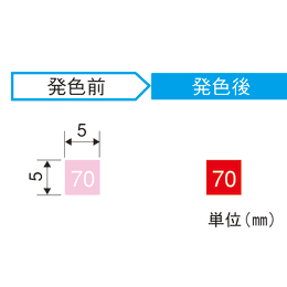 【販売終了】サーモカラーセンサー MM70 50枚