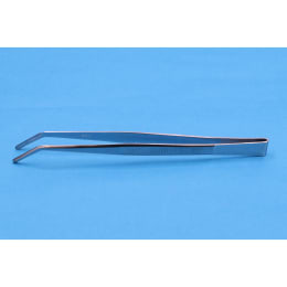 ピンセット 先曲 210 SUS430 全長210mm