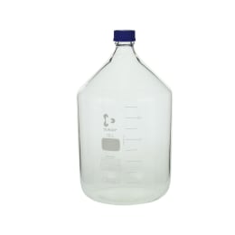 ねじ口びん(メジュームびん) 青キャップ付 10L 017200-10000