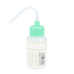 NT洗瓶 カラーキャップ 細口 100mL 色5 LGR ライトグリーン