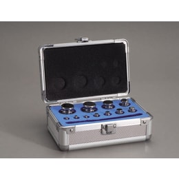 OIML型円筒分銅セット200g(SUS) M1級 M1CSO-200A