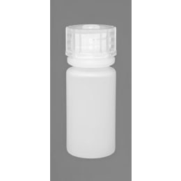 広口試薬ボトル HDPE製 白色 4mL 10本