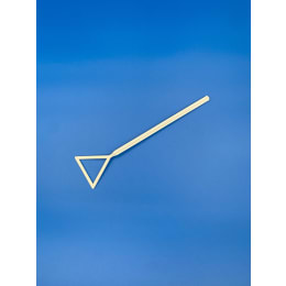 コーンラージ棒 三角型 PS製 L240mm 滅菌 100入