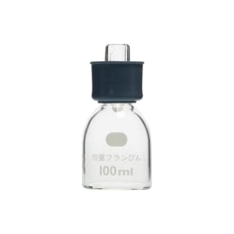 柴田科学 均量フランびん 100mL ゴムカラー付溝無 5本 080530-1090A