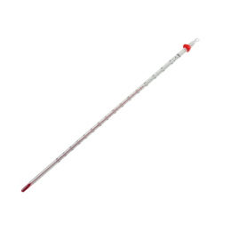 佐藤計量器製作所 赤液棒状温度計 -100~50℃ L300 0340-00