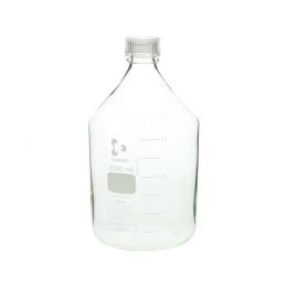 【販売終了】ねじ口びん(メジュームびん) 透明キャップ付 3.5L 017200-35003