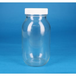 マヨネーズ瓶 白PPキャップ 中栓付 900mL 20入
