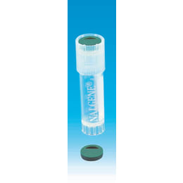 Nalgene クライオバイアル カラーコード 緑色 PS製 100個入