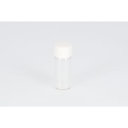 日電理化硝子 ねじ口瓶 無色 S-1 4mL PPキャップ フッ素PTFE/シリコンパッキン 組合せセット 100組 250086