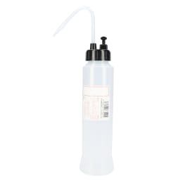 NT洗瓶B型カラーキャップ スリムタイプ PE製 NT洗瓶B型 カラーcap スリム 400mL 色12 ブラック