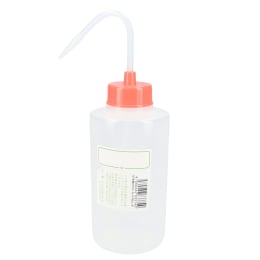 NT洗瓶 BII型 カラーキャップ 広口 500mL 色4 PI ピンク