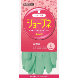 ジョーブネ中厚手 手袋 L グリーン 1双