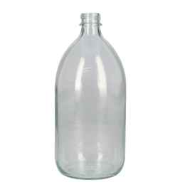 ねじ口びん 細口 1L 透明