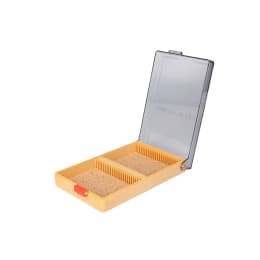 プレパラートボックス 透明蓋 50枚用