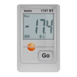 温度データロガー 白 testo 174T BT(Bluetooth)
