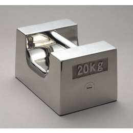 枕型分銅(オーステナイト系SUS) F1級 20kg F1RS-20K