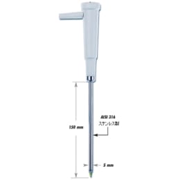 ハンナインスツルメンツ・ジャパン ステンレスボディ 汎用 pH複合電極 FC 240B