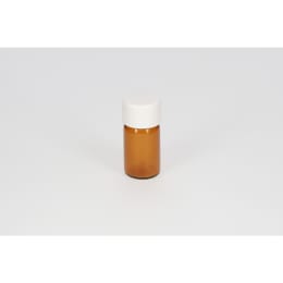 日電理化硝子 ねじ口瓶 茶色 S-09A 2mL PPキャップ フッ素PTFE/シリコンパッキン 組合せセット 100組 250094