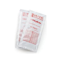 ハンナインスツルメンツ・ジャパン EC標準液(スタンダードタイプ)1413 μS/cm @25℃ 20mL×25袋HI 70031P