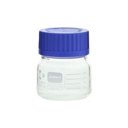 【販売終了】柴田科学 DURAN 広口セーフティコートねじ口びん 青キャップ付 250mL 10本 017250-0250A