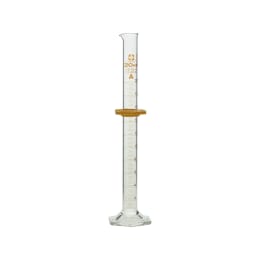 メスシリンダー スーパーグレード 20mL バンパー付
