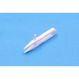 PTFE先細ピンセット 100mm ガイド付