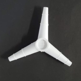 チューブコネクター 等角Y型 PP 4-6 527 20入