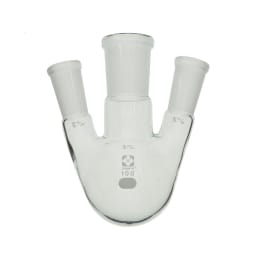 共通摺合三口丸底フラスコ 100mL 29/42 -19/38