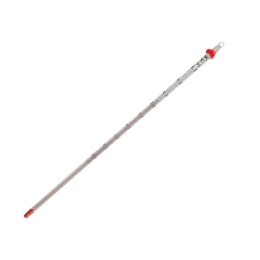 佐藤計量器製作所 赤液棒状温度計 -30~50℃ L300 0240-00