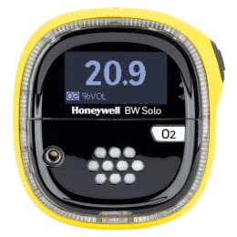 携帯型シングルガス検知器 BW ソロ・ワイヤレス 酸素