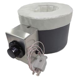 マントルヒーター S-1-I 入力調節器付 フラスコ100mL用 100V 100W