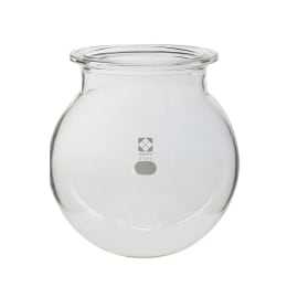 セパラブルフラスコ 丸形 溝付 バンド付 3000mL φ120