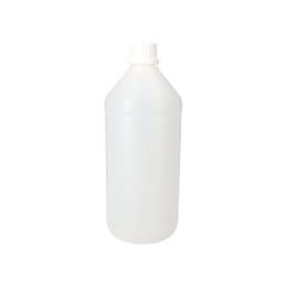 不正開封防止式細口瓶 HDPE 白 1L 15704