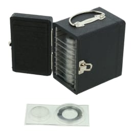 柴田科学 ろ紙クリップ φ35用 10組 格納箱付 080120-013