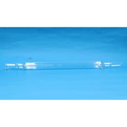 Fine透明共通摺合リービッヒ冷却器 筒長300mm 上部雌19/38 下部雄19/38