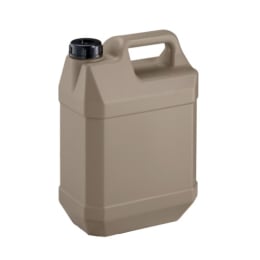 扁平缶 4L ノズル無 ライトサンド