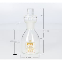 Fineふ卵びん 102mL 均量 ガラスカラー