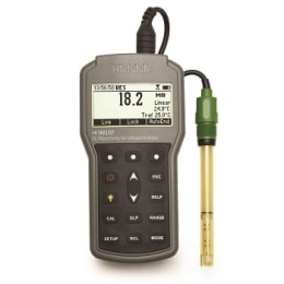 ハンナインスツルメンツ・ジャパン プロフェッショナルEC計 超純水用 EC/TDS/抵抗率/塩分/℃計 HI 98197