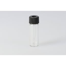 日電理化硝子 スピッチバイアル SPV-500 500μL 無色 穴あき黒キャップ フッ素PTFE/シリコーンパッキングセット 20組 203363