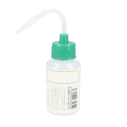 NT洗瓶 カラーキャップ 細口 100mL 色6 GR グリーン