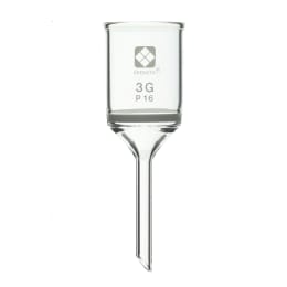 ガラスろ過器 円筒ロート形 3GP16