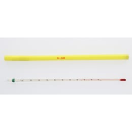 Fine赤液棒状温度計 0~100℃ 全長300mm 1℃目盛